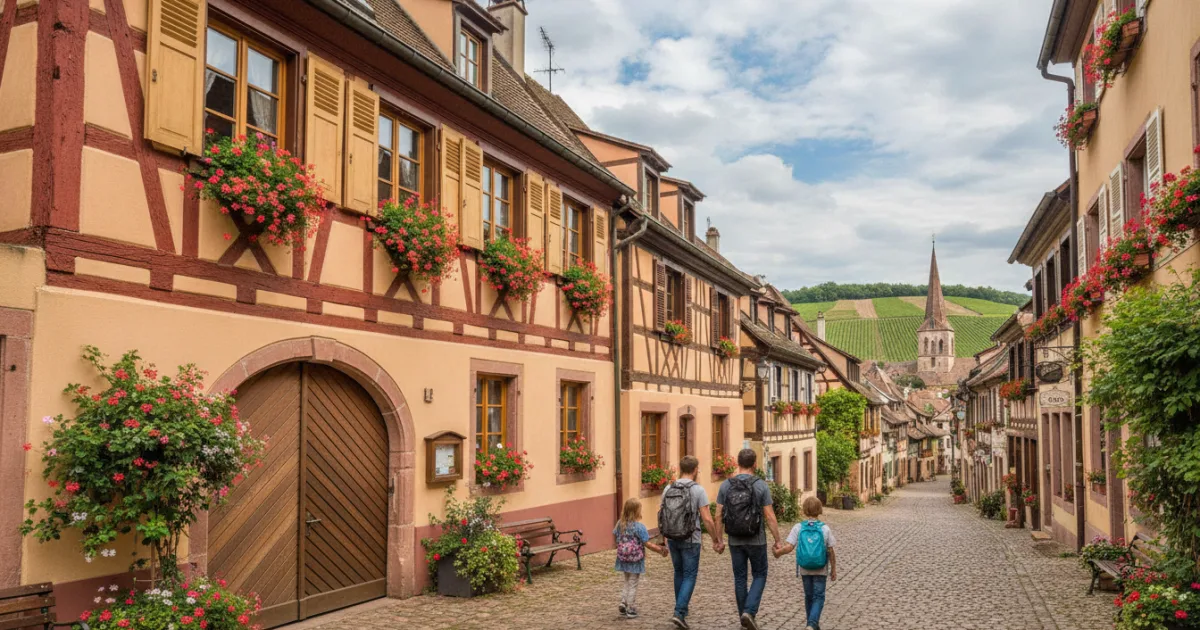 Rouffach en famille : Hébergements adaptés et spacieux